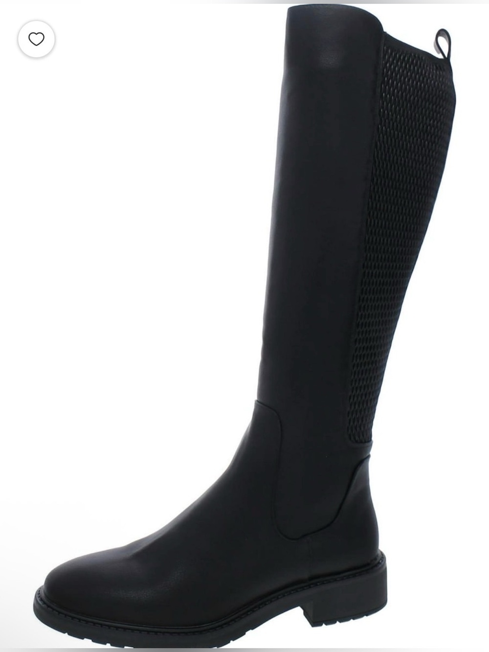 Kenneth Cole Reaction Black Over-the-Knee Riding Boots